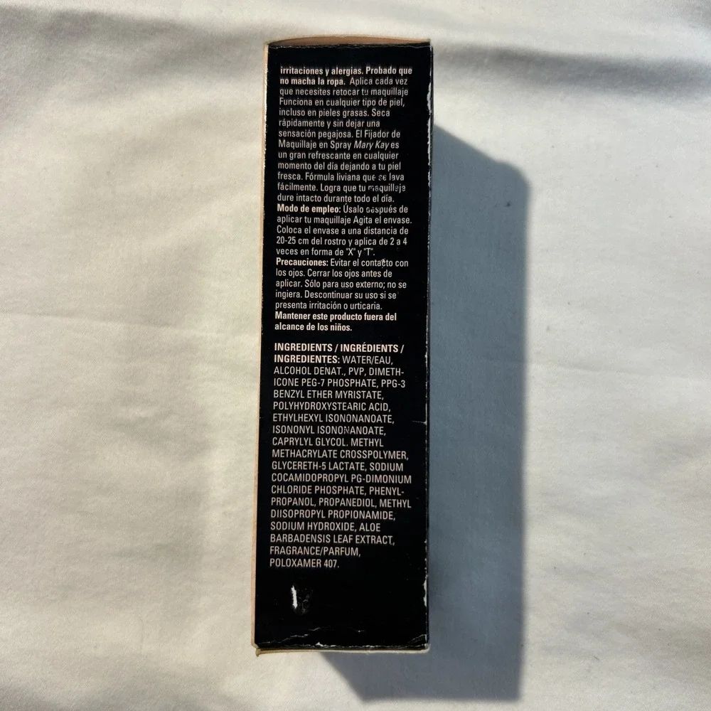Mary Kay Makeup Finishing Spray 2 oz New in Box #152557